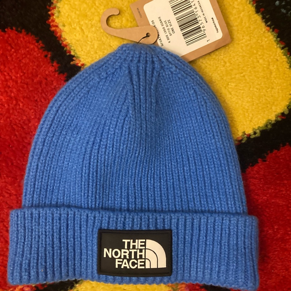 The North Face Kids Bright Blue Knit Hat